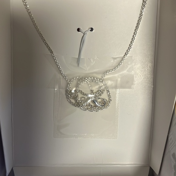 🆕 Snoopy and Woodstock Crystal Heart Necklace - Picture 4 of 5